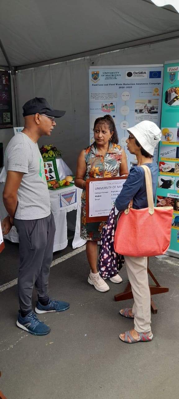 Anti-waste fair at the Quatre-Bornes Municipality